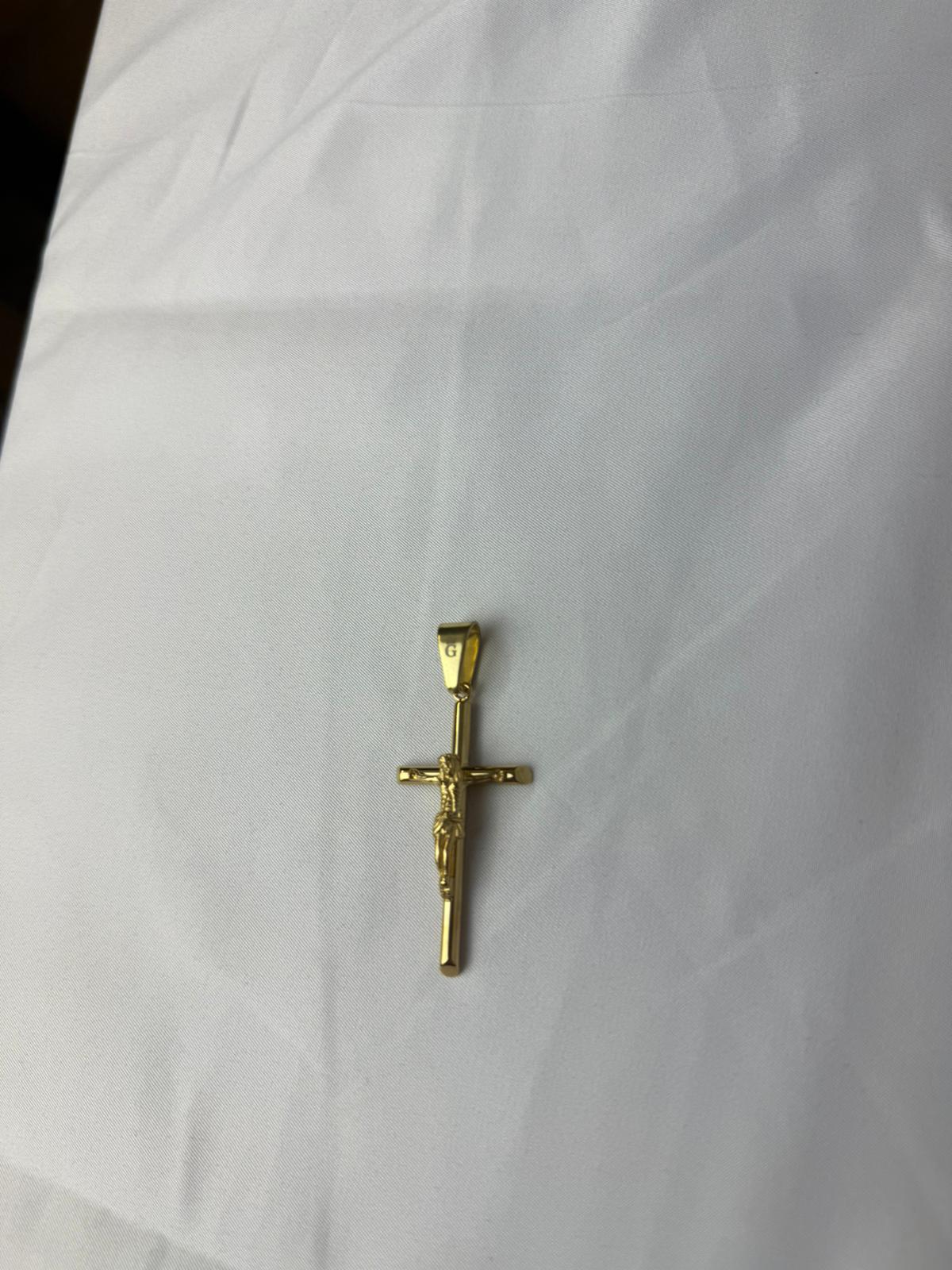 Kreuz Anhänger 18 Karat - Gold