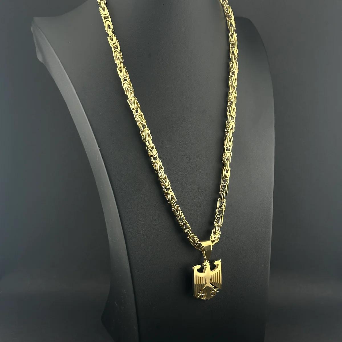G-Jewelry Königskette 18 Karat Set 5mm - Gold