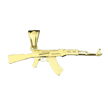 AK47 Anhänger 18 Karat - Gold